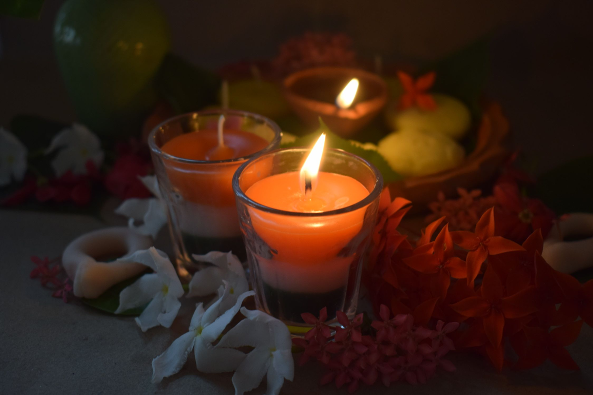 Independence Day Tiranga Candle