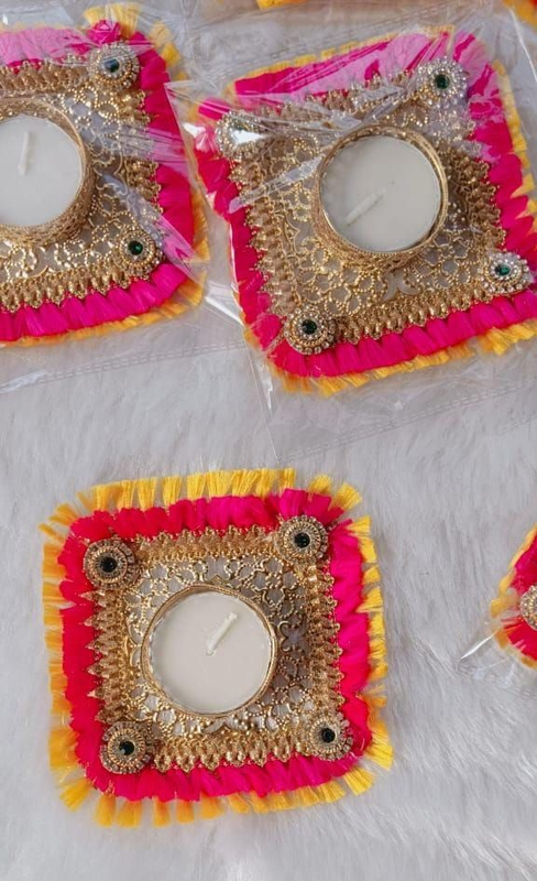 Set Of 4 Decorative Candle Holder